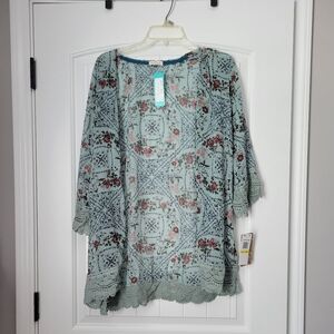 NWT kimono coverup